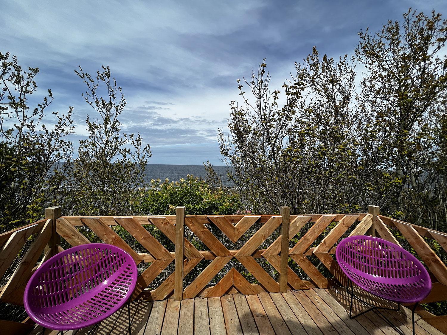 Auberge Festive Sea Shack Sainte Anne des Monts Luaran gambar